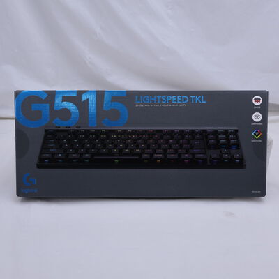【通販センター】中古  Logicool G515 LIGHTSPEED TKL G515-WL-LNBK 3480043299 