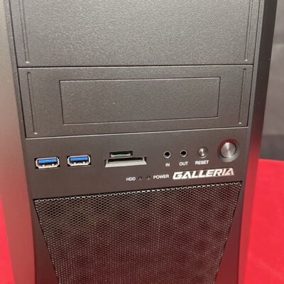 【静岡東瀬名店】中古  GALLERIA ZZ(i7 8700K/16GB/SSD525GB＋HDD3TB/DVD-MULTI/GTX1080Ti 11GB/W11H) 5140000999 