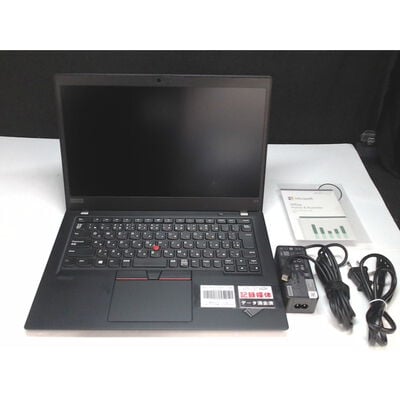 【前橋ｲﾝﾀｰｱｶﾏﾙ店】中古  LENOVO ThinkPad X13 (AMD Ryzen 5 Pro 4650U 2.10GHz/32GB/SSD256GB/-/オンボード/13.3/1920x1080/Wi-Fi/WEBCAM/W11P/Microsoft Office Home and Business 2024) 184183 