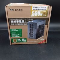 中古  玄人志向 KRPW-GK550W/90+ (ATX 550W 80+G P) 3120023307 