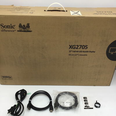 【白山FM松任店】中古  ViewSonic　XG2705(フルHD 1920&times;1080 144Hz) 4950002580 