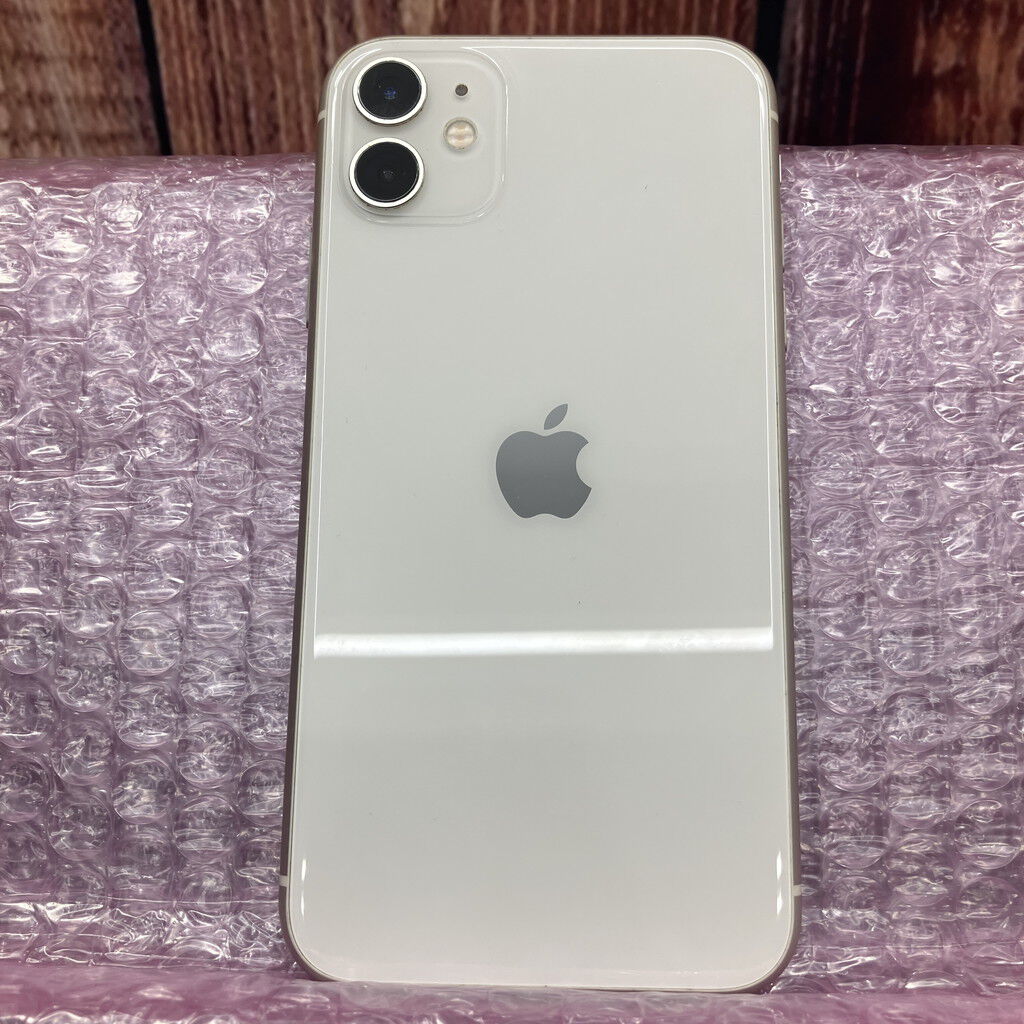中古 【SoftBank】 Apple iPhone11 6.1インチ 64GB (ホワイト) MWLU2J