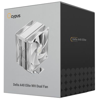 Ocypus  Delta A40 Elite Dual Fan Delta-A40-WH2NNWN00X-GL (120mm ホワイト デュアルファン) 