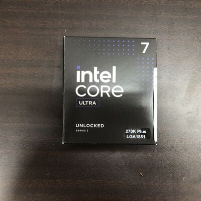 【福山ココローズ店】中古  INTEL Core Ultra 7 270K Plus (1851/3.7/36M/C24/T24) 195012 
