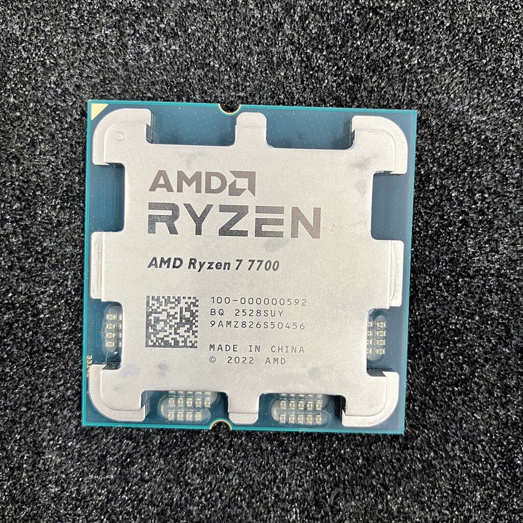 Ryzen7 7700 CPU AM5 中古動作品 中古 AMD Ryzen 7 7700 (AM5/3.8GHz/40M/C8/T16/65W) 1460024624
