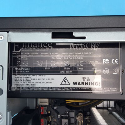 【秋葉原本店】中古  FRGAH470/WS50/NTK(i5 10400F/32GB/SSD1TB/RTX3060 12GB/W10H) 3410014301 
