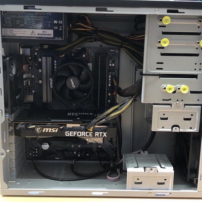 【甲府飯田店】中古  FRONTIER FRGAB550/WSH/WS/NTK(Ryzen 5 5600X/16GB/SSD1TB/RTX3060 12GB/W11H) 4720002163 