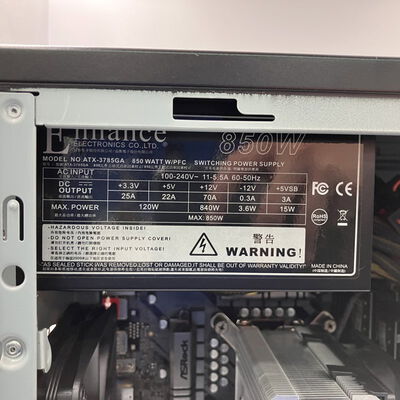 【なんば店】中古  インバースネット FRONTIER OEM (i7 10700/16GB/SATA　128GB/SMt/GTX1660) 3280023237 