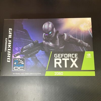 【富士青葉店】中古  玄人志向 GG-RTX2060-E6GB/DF2 (RTX2060 6G GDR6) 184410 