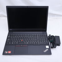 中古  【ジャンク品/保証無/返品質問不可】Lenovo ThinkPad E595 20NFCTO1WW(AMD Ryzen 5 3500U with Radeon Vega Mobile Gfx/8GB DDR4 (PC4)/SSD256GB/なし/オンボード/15.6/1920x1080/Wi-Fi/W11H64 MAR) 199581 