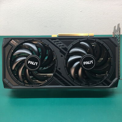 【佐賀南部バイパス店】中古  Palit NE6406T019P1-1060D (RTX4060Ti Dual 8G) 175562 
