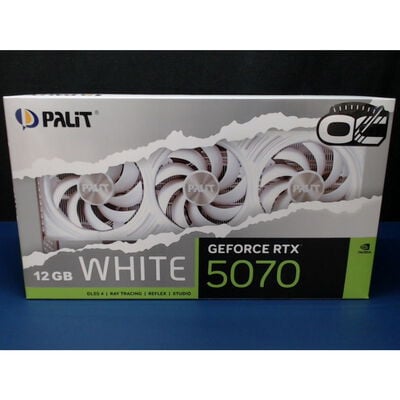 【前橋ｲﾝﾀｰｱｶﾏﾙ店】中古  Palit NE75070U19K9-GB2050W  (RTX5070 12G) 4540002398 