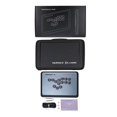 Varmilo(アミロ)  FK2 Black Leverless Arcade Controller for Fighting Games (vm-fk2-black) 