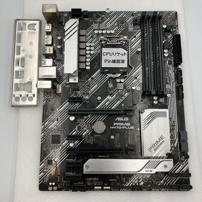 【新潟店】中古  ASUS PRIME H470-PLUS-SI (H470 1200 ATX DDR4) 187055 