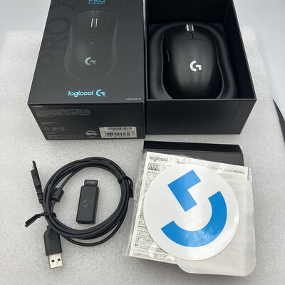 【新潟店】中古  Logicool PRO X SUPERLIGHT Wireless Gaming Mouse G-PPD-003WL-BK 146967 