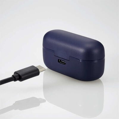 エレコム  LBT-TWS16NV (完全ワイヤレスBluetoothヘッドホン ネイビー) 