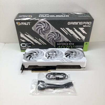 【津ラッツ店】中古  Palit NED47TST19T2-1043W GamingPro White OC (RTX4070Ti SUPER 16GB) 164255 