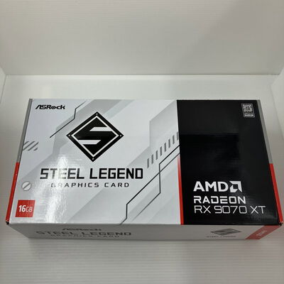 【秋葉原本店】中古  ASRock RX9070XT SL 16G Steel Legend 16GB (RX9070XT 16G) 176937 