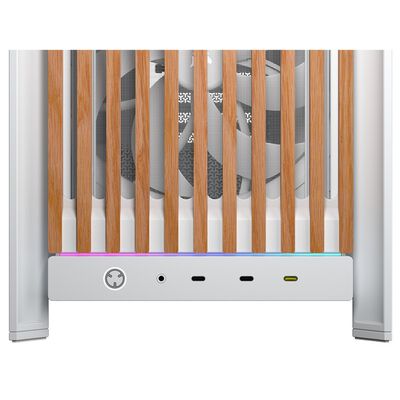 Corsair  FRAME 5000D WOOD RS White/Oak CC-9011354-WW (E-ATX ガラス ホワイト/オーク) 