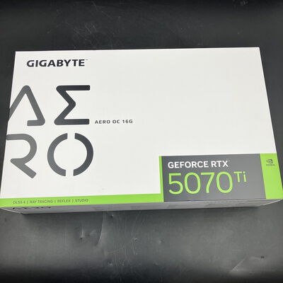 【大須店】中古  GIGABYTE GV-N507TAERO OC-16GD (RTX5070Ti 16G) 176544 