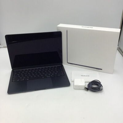 【白山FM松任店】中古  Apple　MacBook Air 13インチ M2(CPU:8C/GPU:8C) 16GB/256GB ミッドナイト MC7X4J/A 4680002852 