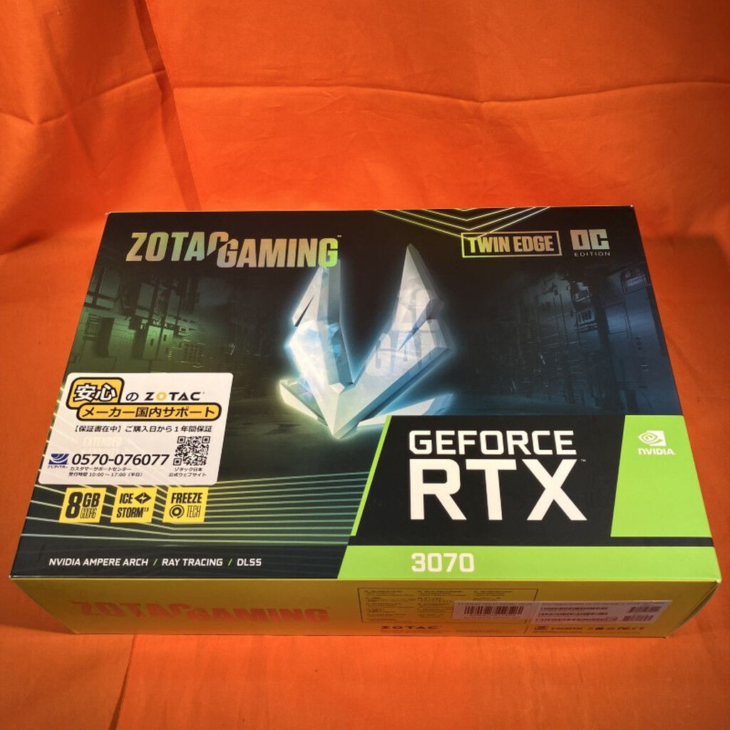新品未開封　 ZT-A30710J-10P Amazon | 【整備済み品】 ZOTAC GAMING GeForce RTX 3070 Twin