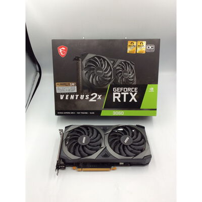 【座間相武台】中古  MSI GeForce RTX 3060 VENTUS 2X 12G OC（RTX3060 12GB） 3480037877 