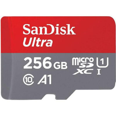 SanDisk  マイクロSDXCカード 256GB Ultra UHS-1 A1対応(SDSQUA4-256G-GN6MN) 海外パッケージ品 ［並行輸入品］ 