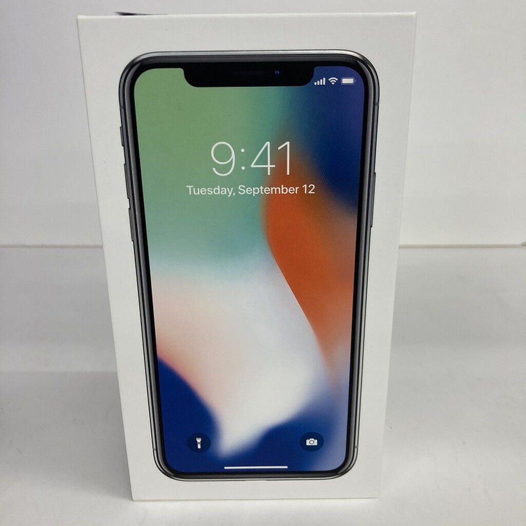 中古 【SIMロック解除済み】【SoftBank】 iPhoneX 64GB (シルバー