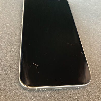 【京都店】中古  【国内版SIMフリー】Apple iPhone15 Pro 6.1インチ 256GB ホワイトチタニウム MTUD3J/A 161222 