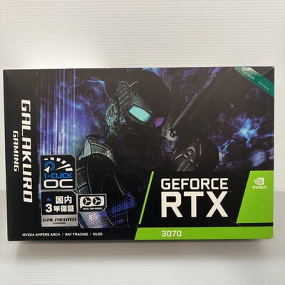【秋葉原本店】中古  RTX3070_1Click_OC_PCIE_8GB_GDDR6_256Bit 3410014528 