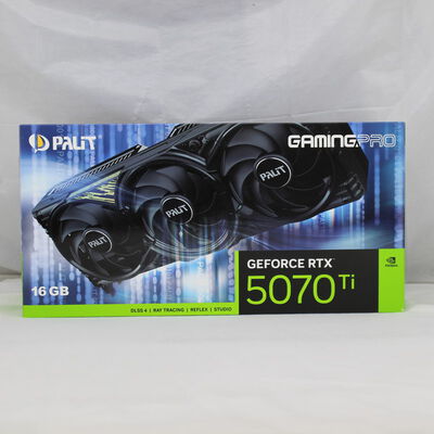 中古  Palit NE7507T019T2-GB2031Y(RTX5070Ti GamingPro V1 16GB) 3480033864 
