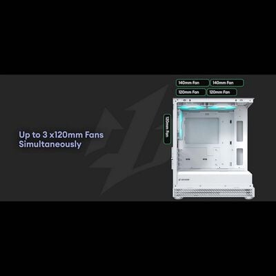 Okinos  Aqua UNO (MicroATX ガラス ブラック) 