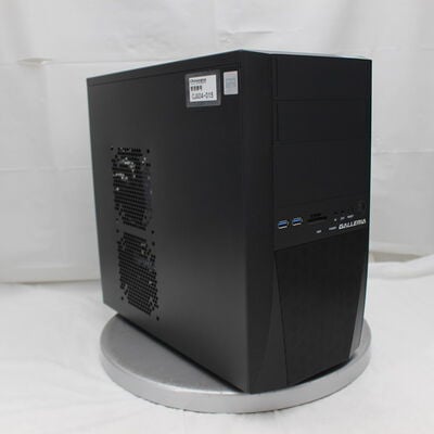 【通販センター】中古  THIRDWAVE GALLERIA KTM(Intel Core i5 9400F/16GB DDR4 (PC4)/SSD256GB/なし/NVIDIA GeForce GTX 1660 Ti 6GB/W11H64 MAR) 194798 