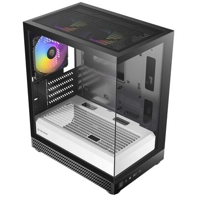 Okinos  Aqua UNO Zebra (MicroATX ガラス ブラックホワイト) 