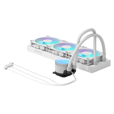 Fractal Design  Radius 360 RGB White FD-W-RA1-3603 (360mm ARGB ホワイト) 