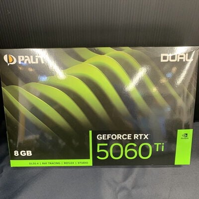 【横浜駅前店】中古  Palit NE7506T019P1-GB2062D(RTX5060Ti Dual 8G) 178252 
