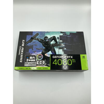 【水戸赤塚店】中古  玄人志向 GG-RTX4060Ti-E8GB/OC/DF2 (RTX4060Ti 8G) 175558 
