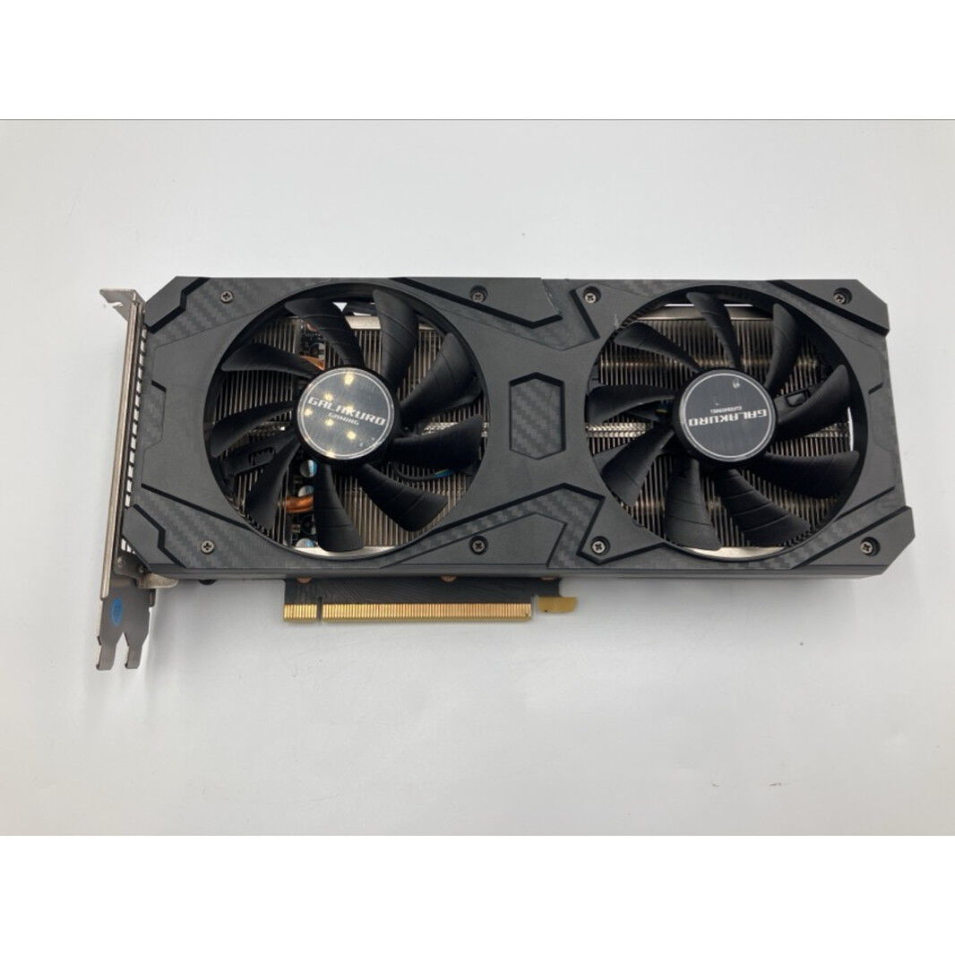 中古 【LHR版】玄人志向 GG-RTX3060Ti-E8GB/DF/LHR (RTX3060Ti 8GB