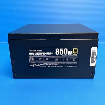 【大須店】中古  玄人志向KRPW-GA850W/90+/REV2.0(ATX 850W) 3120024293 