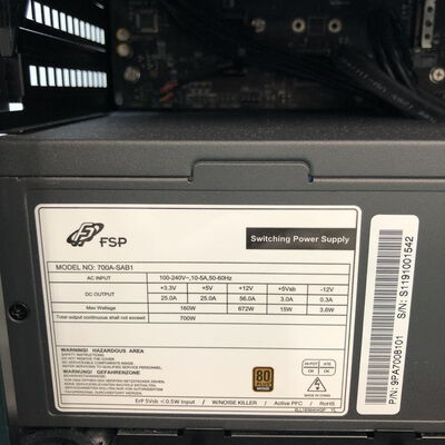 【津ラッツ店】中古  iiyama Level Infinity(i7 11700K/32GB/SSD1TB/HDD1TB/RTX4070Ti/W11H) 4990000864 