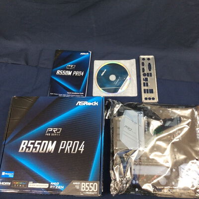 【川崎店】中古  ASRock B550M Pro4 (B550 AM4 mATX DDR4) 142938 