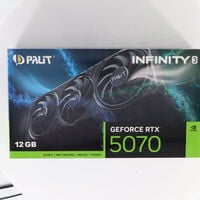 中古  Palit NE75070019K9-GB2050S (RTX5070 12GB Infinity 3) 188943 