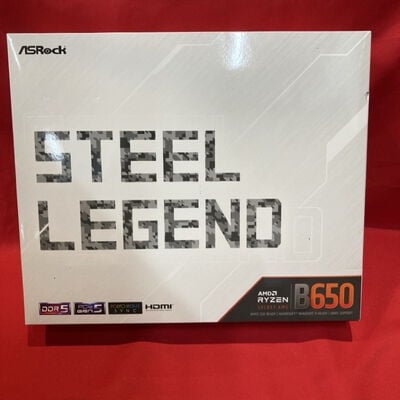 【千葉店】中古  ASRock B650 Steel Legend WiFi (B650 AM5 ATX) 3250006777 