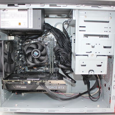 【通販センター】中古  iiyama LEVEL &infin;(Intel Core i5 11400/16GB DDR4 (PC4)/SSD1TB/DVDマルチ/NVIDIA GeForce RTX 3060 12GB/W11H64 MAR) 198151 