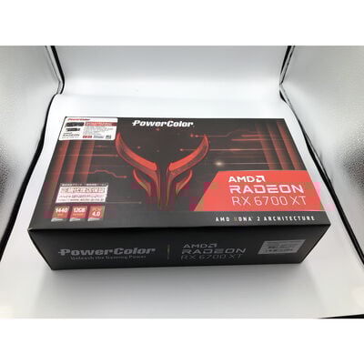 【水戸赤塚店】中古  PowerColor AXRX 6700XT 12GBD6-3DHE/OC (RX6700XT 12GB) 144982 