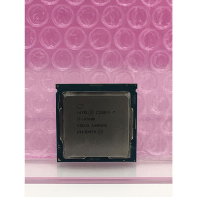 【佐賀南部バイパス店】中古  INTEL Core i7 9700K (1151/3.60GHz/12M/C8/T8) 138481 