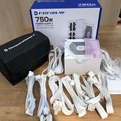【姫路店】中古  ﾄﾞｽﾊﾟﾗｾﾚｸﾄ 750W-GOLD-ATX31-WH(750W WH ATX3.1) 4740000535 