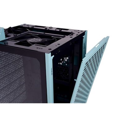 Thermaltake  The Tower 200 Turquoise CA-1X9-00SBWN-00 (Mini-ITX ガラス ターコイズ) 