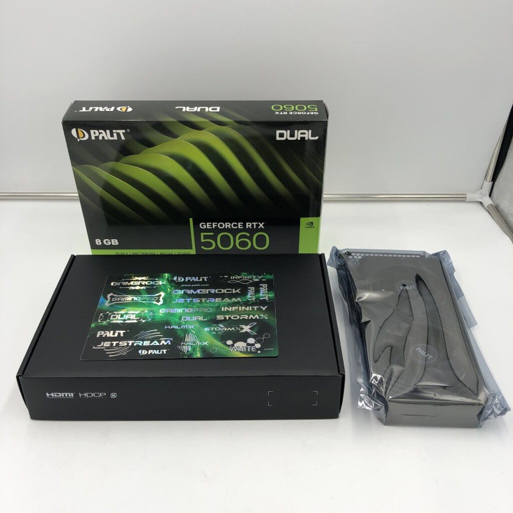 中古 Palit NE75060S19P1-GB2063D (RTX5060 Dual OC) 192381 （352589